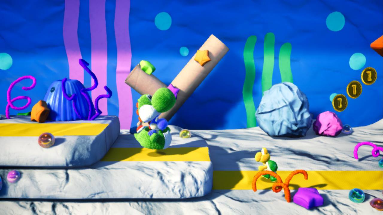woolly world yoshis crafted world gameplay