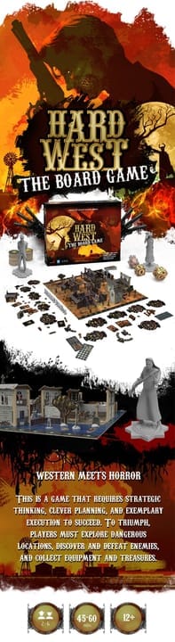 Hard West The Board Game Announced On Kickstarter