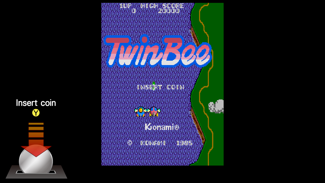 konami arcade classics anniversary collection twinbee gameplay