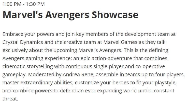 Marvel's Avengers Gameplay Details Leaked, Will Include Co-op Mode
