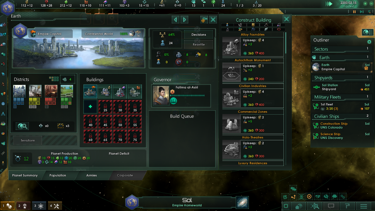 how to play stellaris military wise