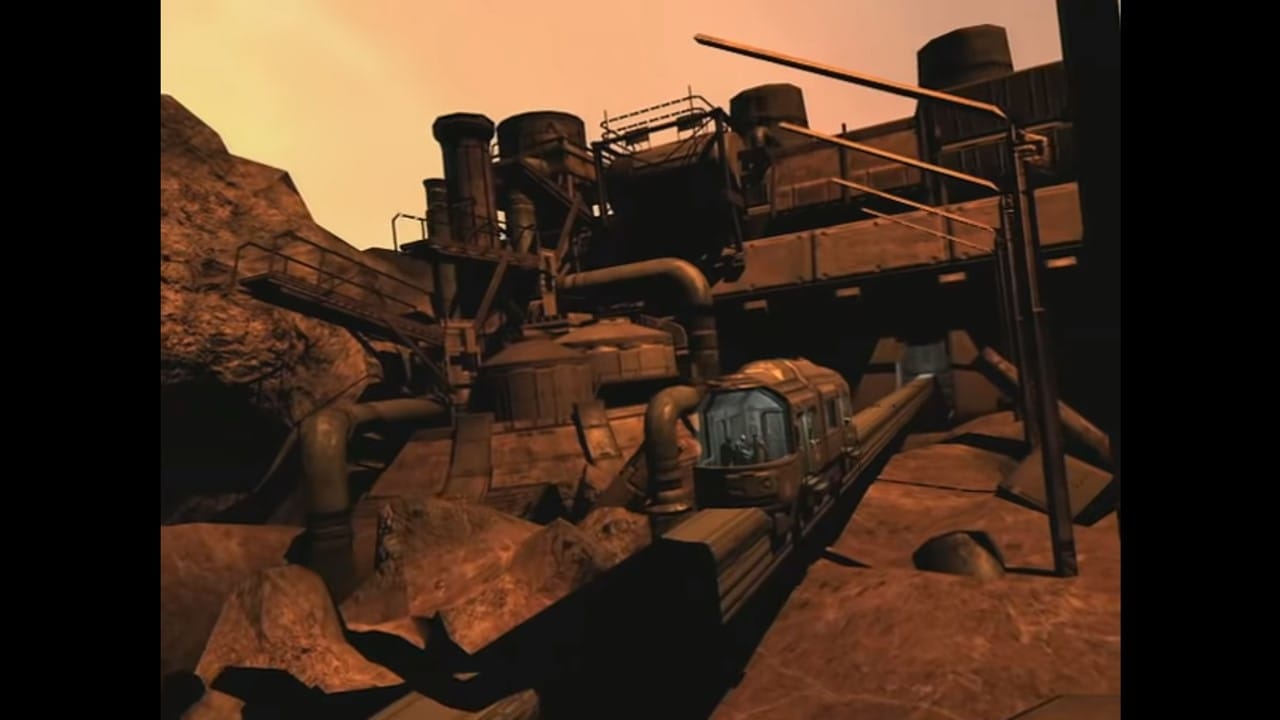 doom 3 e3 2003 trailer screen capture