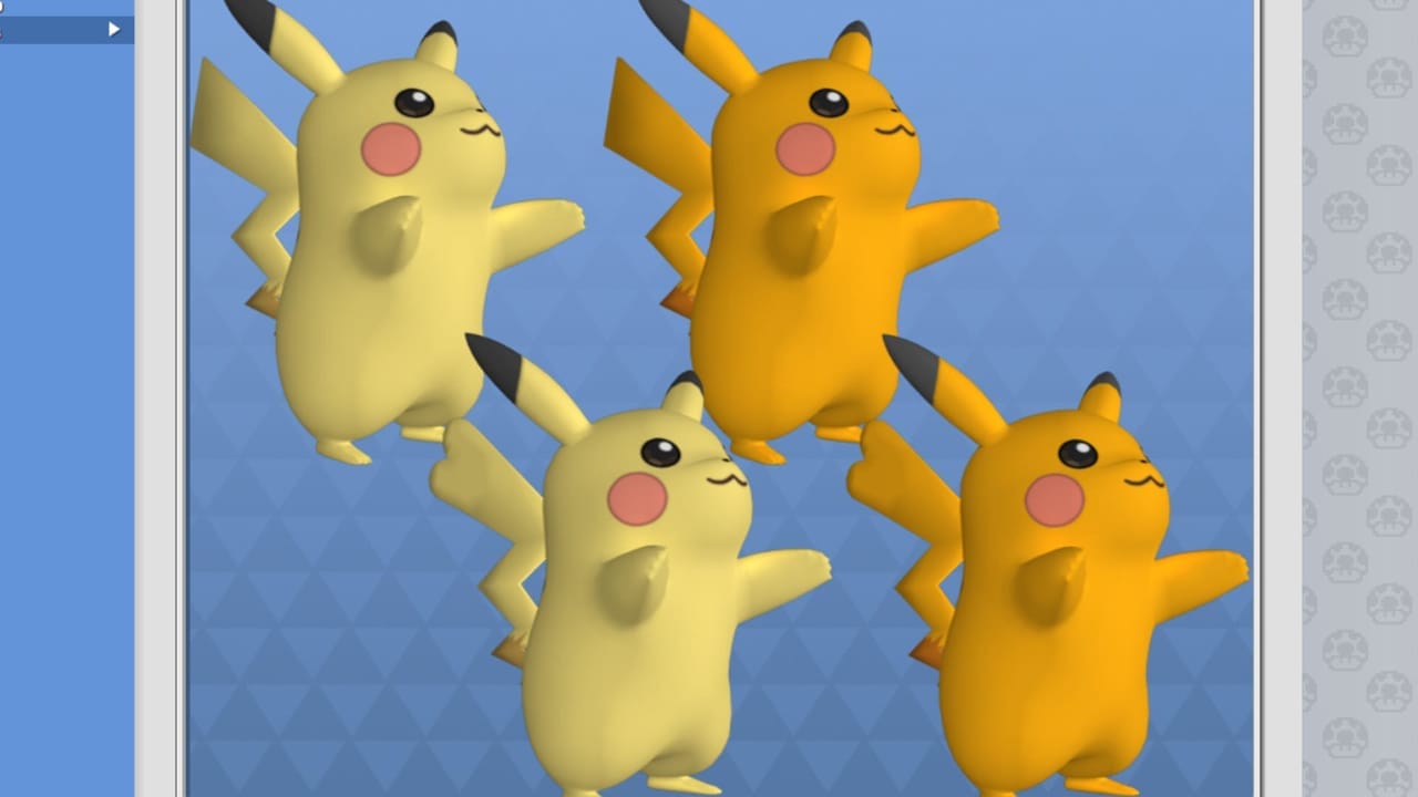 pokemon x and y pikachu models