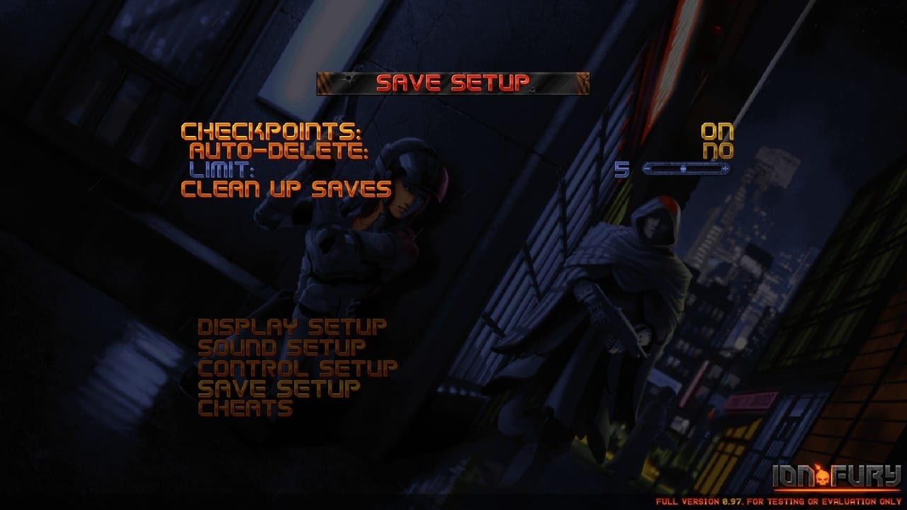 ion fury screenshot save options