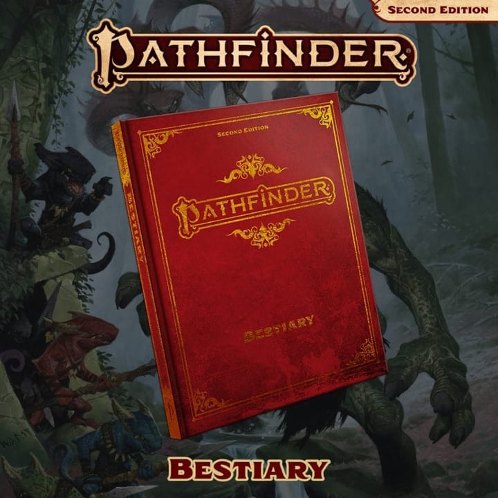 pathfinder bestiary deluxe hardcover