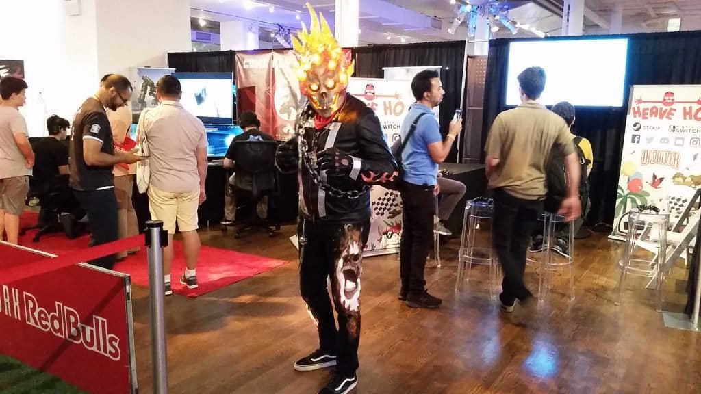 play nyc 2019 ghost rider cosplayer