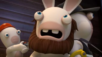A group of Rabbids