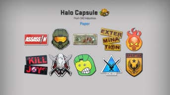 CS:GO Halo Sticker Capsule Paper
