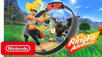 Ring Fit Adventure is an exercise RPG from Nintendo.
