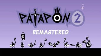 The key art for Patapon 2 Remastered