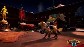 Torchlight 3 Fort with Dog