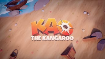 The main logo for the upcoming Kao the Kangaroo game
