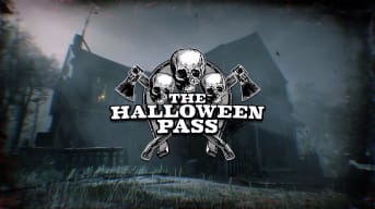 A logo image for the Red Dead Online Halloween Pass