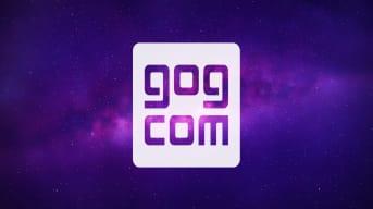 The logo for GOG, one of the stores offering video game deals for Black Friday and Cyber Monday.