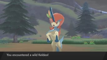pokemon sword shield keldeo