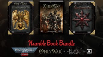 Humble RPG Books Bundle: Warhammer 40K: Black Crusade & Only War - Key Art
