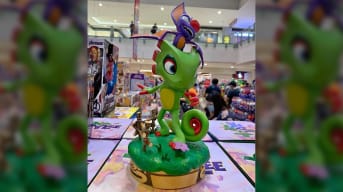 Lost Yooka-Laylee statues cover