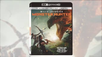 Monster Hunter movie DVD Blu-Ray cover