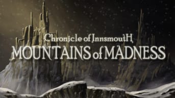 Chronicle of Innsmouth Mountains of Madness Title