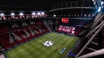A stadium in FIFA 21