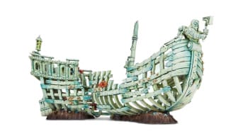Warhammer Boat showing delayed preorders