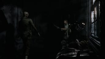 Chris Resident Evil REmake Shotgun