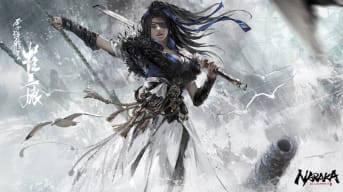 A promo image of the new Naraka: Bladepoint hero Valda Cui