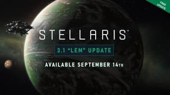 Key art for the new Stellaris update, codenamed Lem