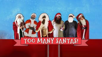 Too Many Santas! - Key Art