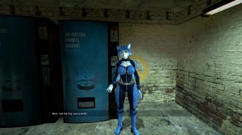 Krystal in the Half-Life 2 Krystal mod