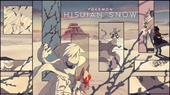 Pokemon: Hisuian Snow anime cover