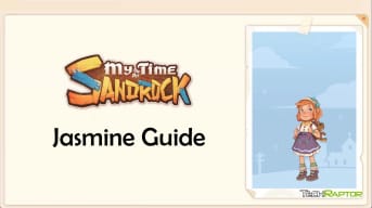 My Time At Sandrock Jasmine Guide