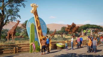 A new Education Station in the upcoming Planet Zoo 1.10 update