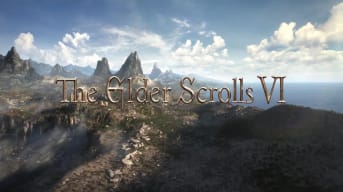 The Elder Scrolls VI - Teaser Screen Showing a Landscape With the Logo