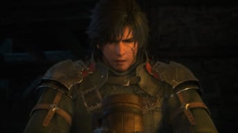 Clive looking conflicted in Final Fantasy XVI