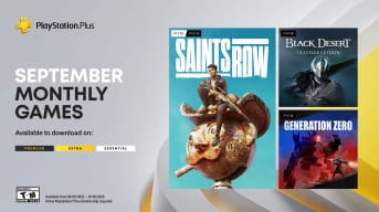 PlayStation Plus September 2023 games lineup -  Saints Row, Black Desert, Generation Zero