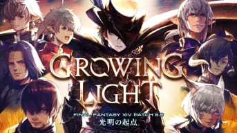 Final Fantasy XIV Updaate 6.5 "Growing Ligt" art showing Zero and the heroes