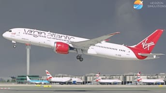 Microsoft Flight Simulator -  Boeing 787-900 in Virgin Atlantic Livery