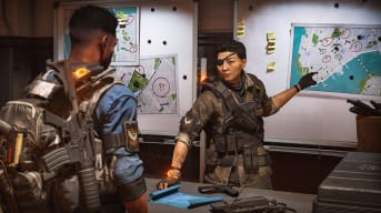 A planning scene in Tom Clancy's The Division 2