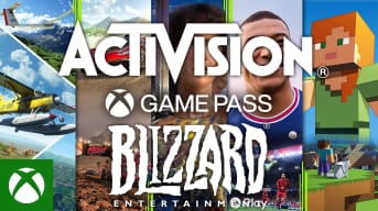 Activision Blizzard and Game Pass Logos
