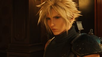 final fantasy vii rebirth zack, cloud brooding and looking determined