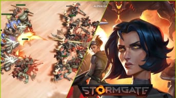 Stormgate Art and Gameplay Hero Picture, Showing new Infernal Host faction