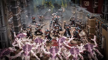 A featured screenshot of the Adeptus Mechanicus army from Warhammer 40,000