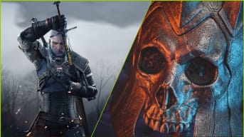 Witcher 3 Geralt and Eredin Helm