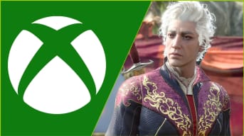 Xbox Logo and Astarion from Baldur's Gate 3