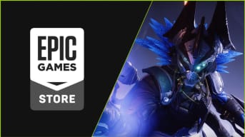 Epic Games Store Logo and Destiny 2 Legacy Collection