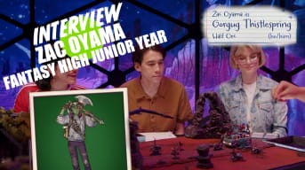 Zac Oyama on the Fantasy High Junior Year along with his new character art