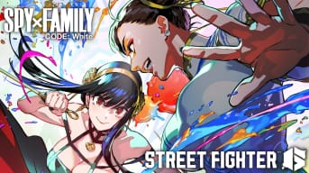Street Fighter 6 Spy X Family Crossover Art