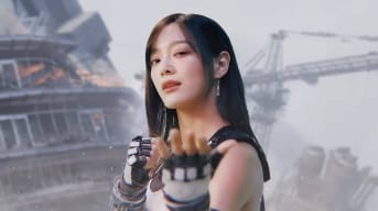 Kim Sejeong Cosplaying as Tifa in PlayStation Ad