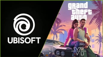 Ubisoft Logo and Grand Theft Auto 6